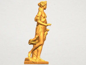 naked girl 29 ex0810 3D Print Model