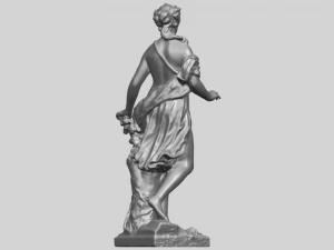 naked girl 29 ex0810 3D Print Model