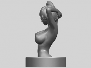 naked girl 33 half body 3D Принт Модель