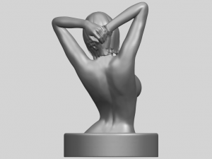 naked girl 33 half body 3D Принт Модель