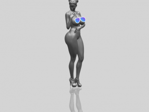 naked girl 34 3D Print Model