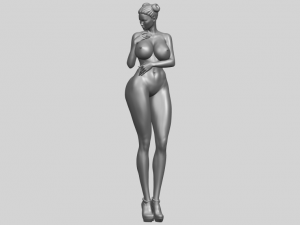 naked girl 34 3D Принт Модель