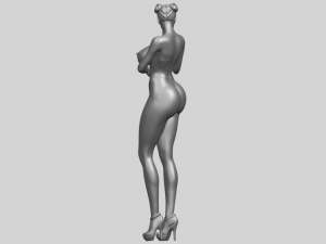 naked girl 34 3D Принт Модель