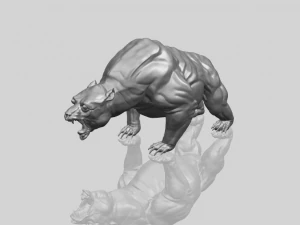 クマ02 3Dプリントモデル