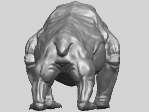 bear 02 3Dプリントモデル