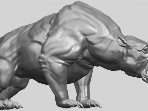 bear 02 3D Print Model