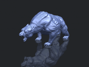 bear 02 3Dプリントモデル