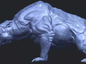 bear 02 3Dプリントモデル