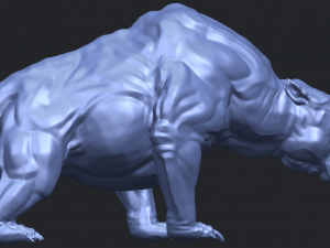bear 02 3Dプリントモデル