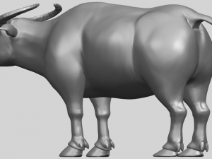 bull 05-buffalo 01 Model Cetak 3D