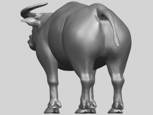 bull 05-buffalo 01 Model Cetak 3D