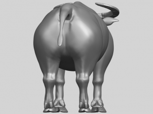 bull 05-buffalo 01 Model Cetak 3D