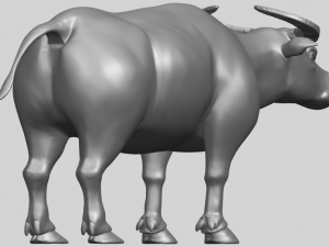 bull 05-buffalo 01 Model Cetak 3D