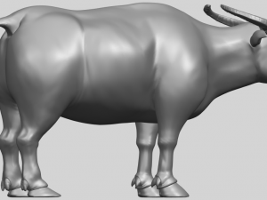 bull 05-buffalo 01 Model Cetak 3D