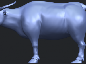 bull 05-buffalo 01 Model Cetak 3D