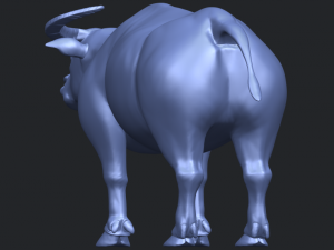 bull 05-buffalo 01 Model Cetak 3D