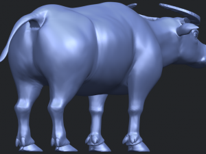 bull 05-buffalo 01 Model Cetak 3D