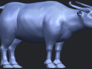 bull 05-buffalo 01 Model Cetak 3D