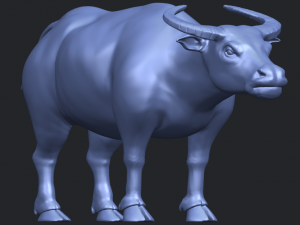 bull 05-buffalo 01 Model Cetak 3D