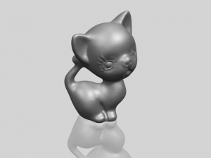 cat 03 Modelo de impresión 3D