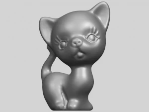cat 03 3D Print Model