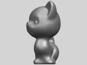 cat 03 3D Print Model
