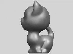 cat 03 3D Print Model