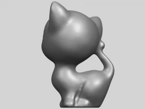 cat 03 3D Print Model