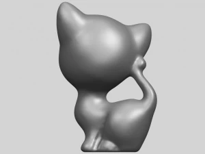 cat 03 3D Print Model