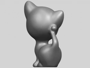 cat 03 3D Print Model