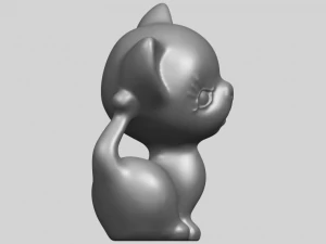 cat 03 3D Print Model