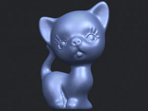 cat 03 3D Print Model