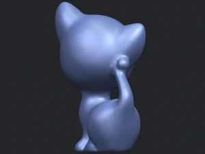 cat 03 3D Print Model