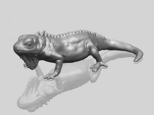 chameleon 02 3D Print Model