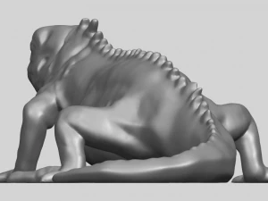 chameleon 02 3D Print Model