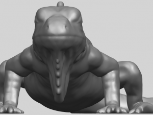 chameleon 02 3D-printmodel