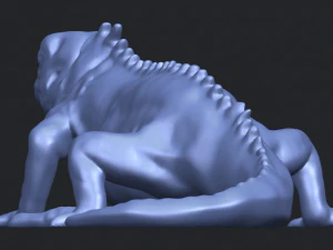 chameleon 02 3D Print Model