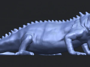 chameleon 02 3D Print Model
