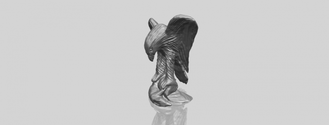 eagle 06 3Dプリントモデル .c4d .max .obj .3ds .fbx .stl .blend 