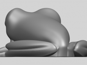 frog Modelo de impresión 3D