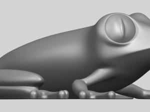 frog Modelo de impresión 3D