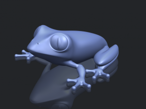 frog Modelo de impresión 3D