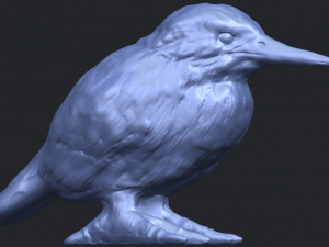 kingfisher 3D Baskı Modeli