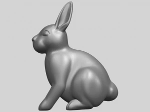 кролик 03 3D Принт Модель