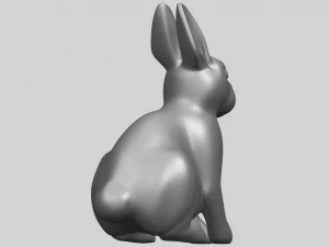 кролик 03 3D Принт Модель