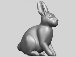 кролик 03 3D Принт Модель