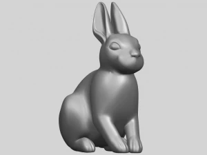кролик 03 3D Принт Модель