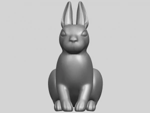 кролик 03 3D Принт Модель