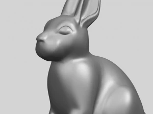 кролик 03 3D Принт Модель