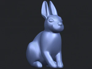 кролик 03 3D Принт Модель